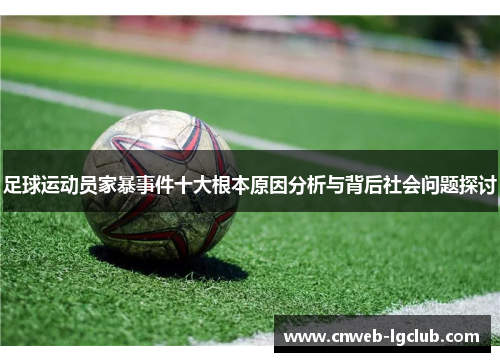 足球运动员家暴事件十大根本原因分析与背后社会问题探讨