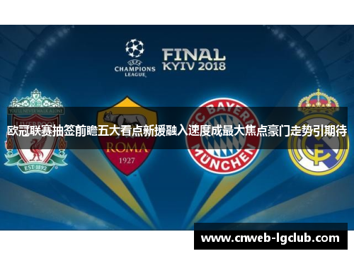 欧冠联赛抽签前瞻五大看点新援融入速度成最大焦点豪门走势引期待
